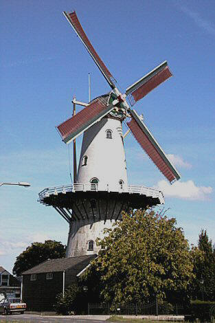 Corn mill ‘Windlust’ - Westland (- Wateringen village, NL)